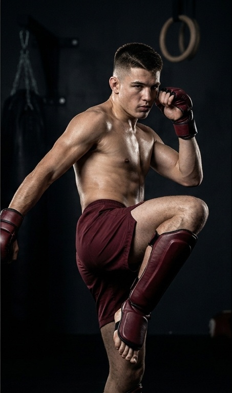 Coach demonstrating technique
